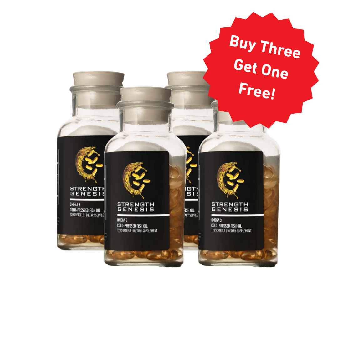 Omega 3 Pharmaceutical Grade, Molecularly Distilled Cold Processed Fish Oil