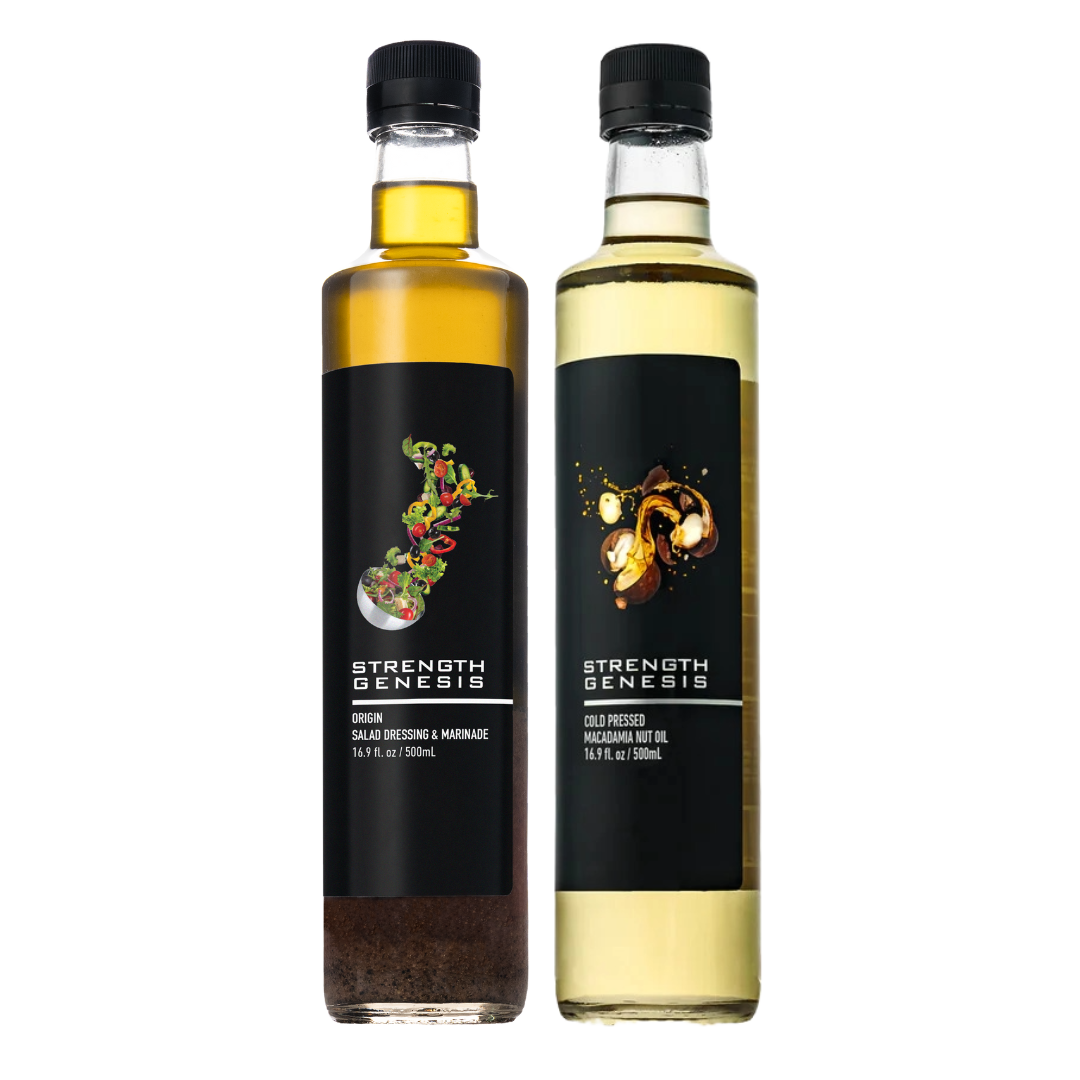 Origin Salad Dressing + Macadamia Nut Oil Bundle – Strength Genesis