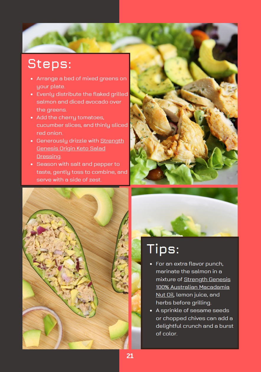 Lean Greens And Protein Dreams | The Power Of Protein Rich Salads For Health & Fitness Success EBOOK