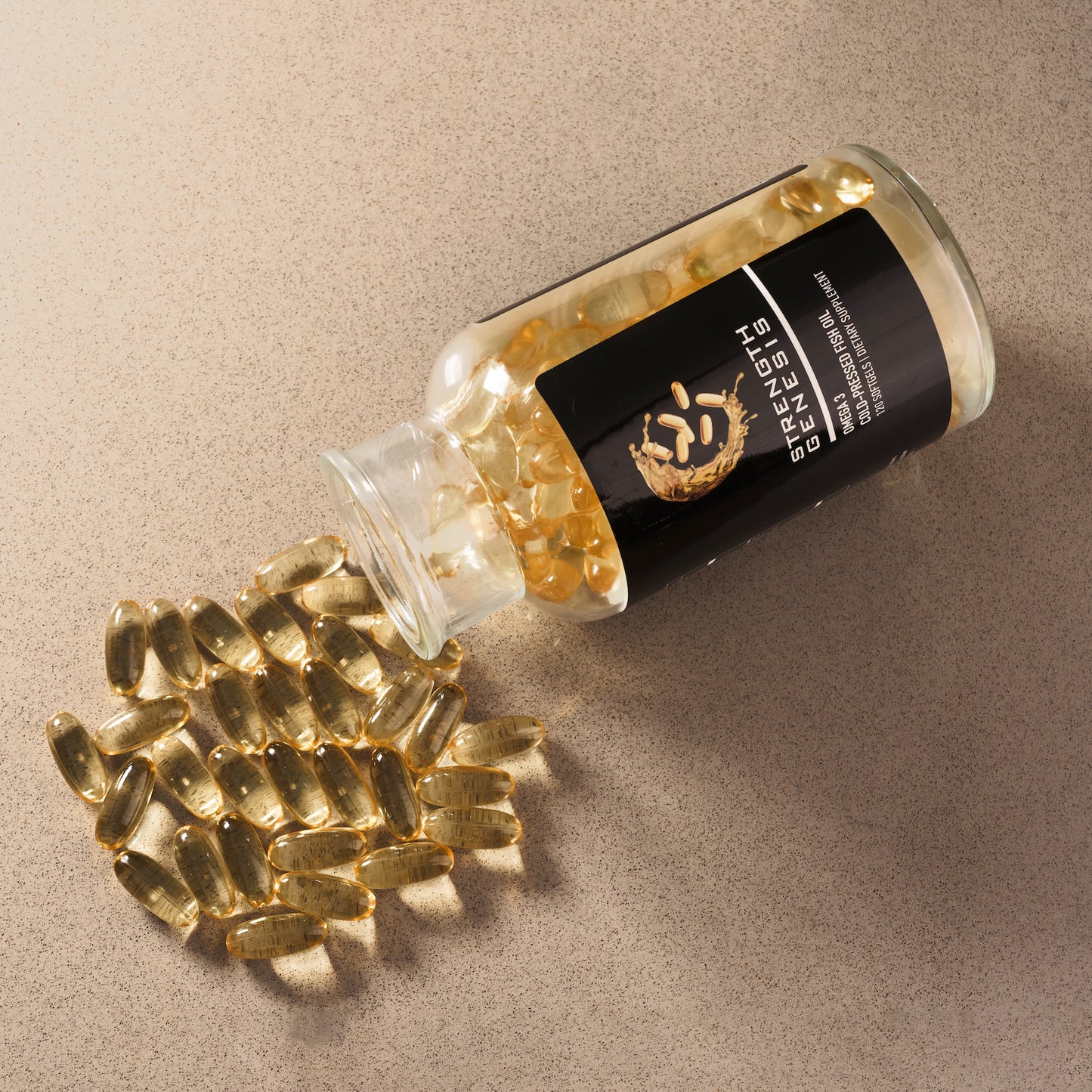 Omega 3 Pharmaceutical Grade, Molecularly Distilled Cold Processed Fish Oil