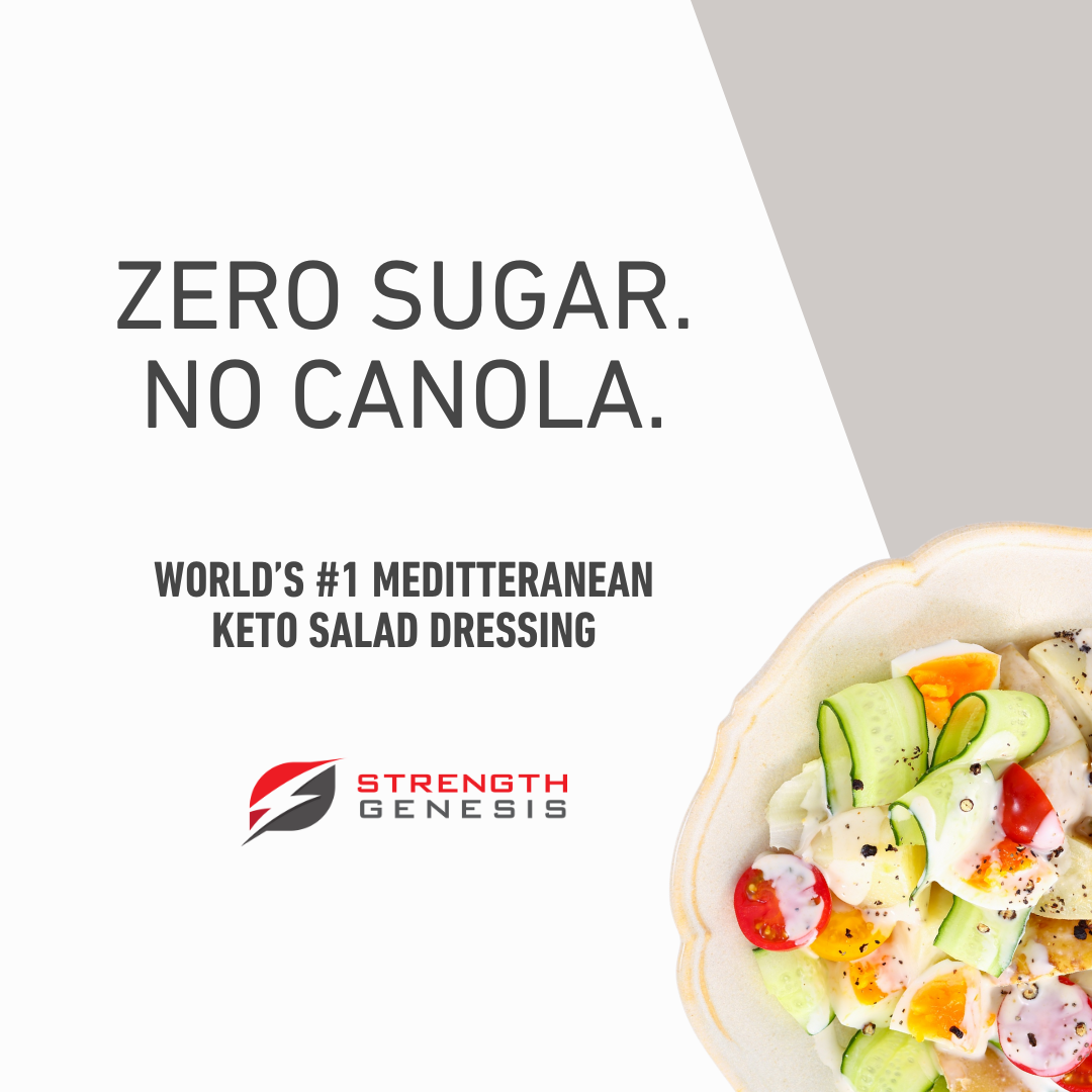 Origin Keto Mediterranean Salad Dressing (Certified Organic)