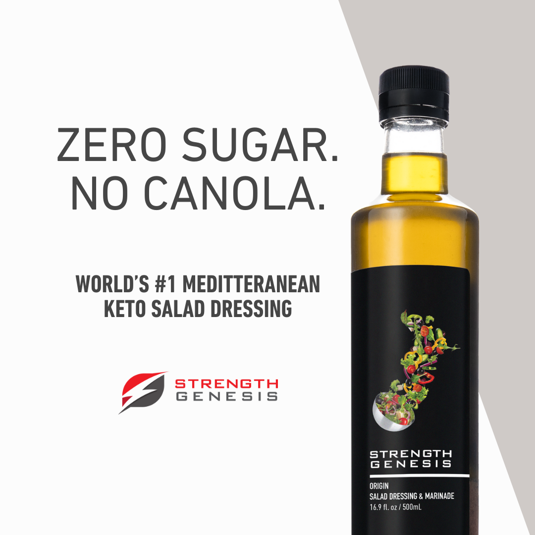 Origin Keto Mediterranean Salad Dressing (Certified Organic)