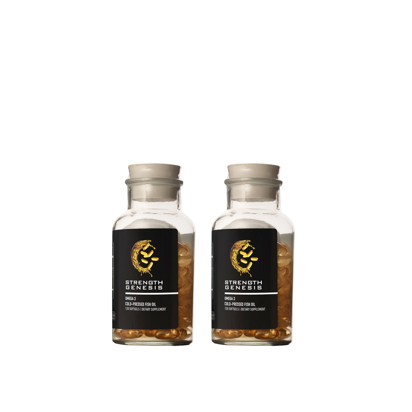 Omega 3 Pharmaceutical Grade, Molecularly Distilled Cold Processed Fish Oil
