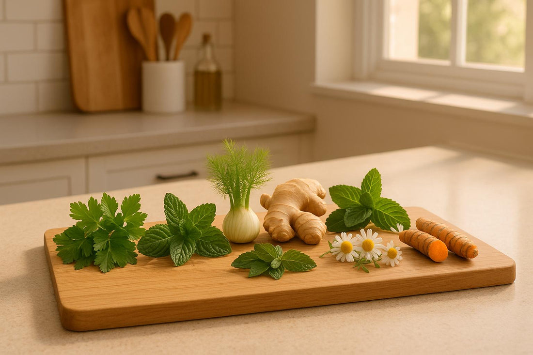 7 Herbs for Bloating Relief