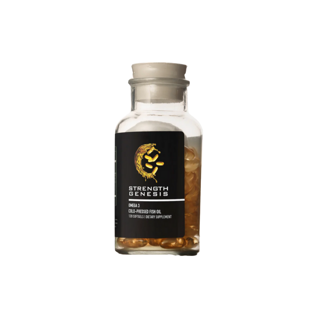 Omega 3 Molecularly Distilled Cold Processed Fish Oil (120 Softgels)