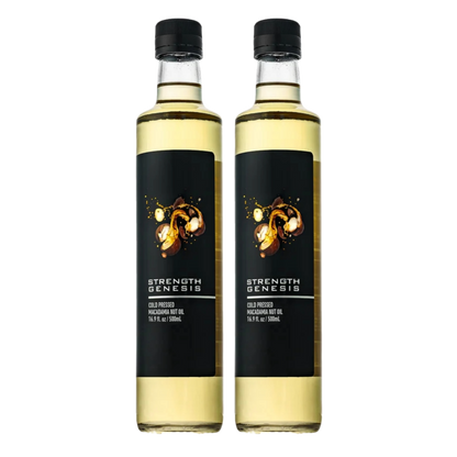 Australian Extra Virgin Macadamia Nut Oil Cold Pressed Bottle