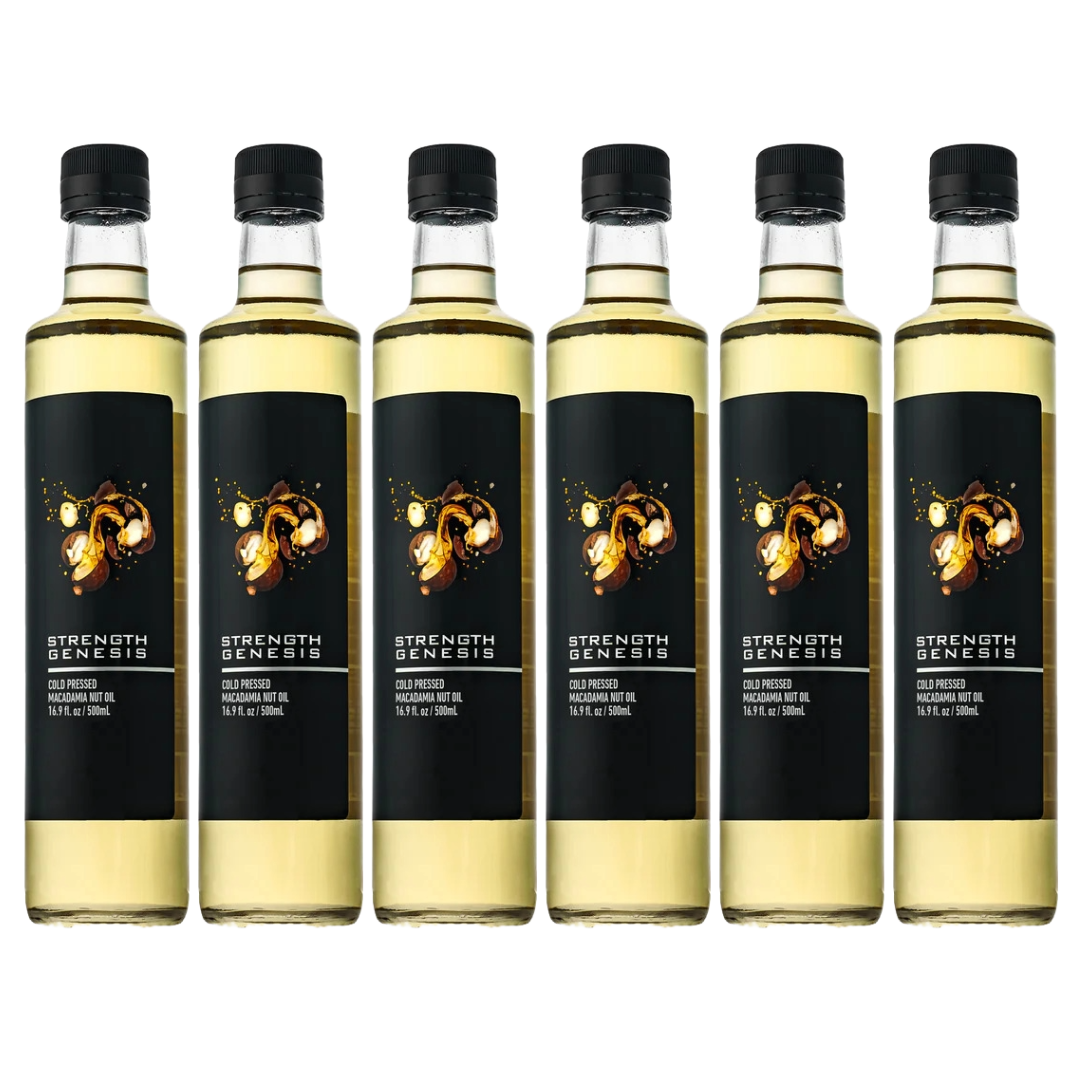 Australian Extra Virgin Macadamia Nut Oil Cold Pressed Bottle