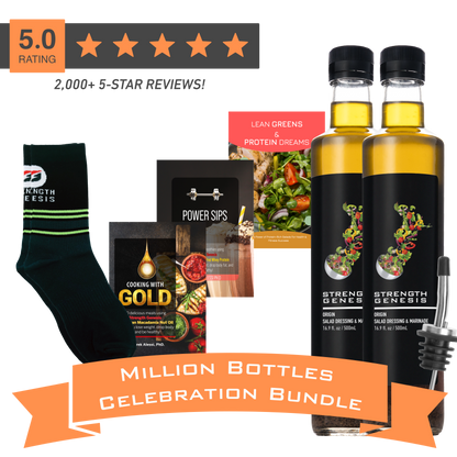 Million Bottle Origin Keto Salad Dressing Celebration Bundle! (Choose your socks below)
