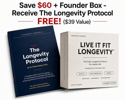 Save $60 plus The Longevity Protocol bonus - instant digital download