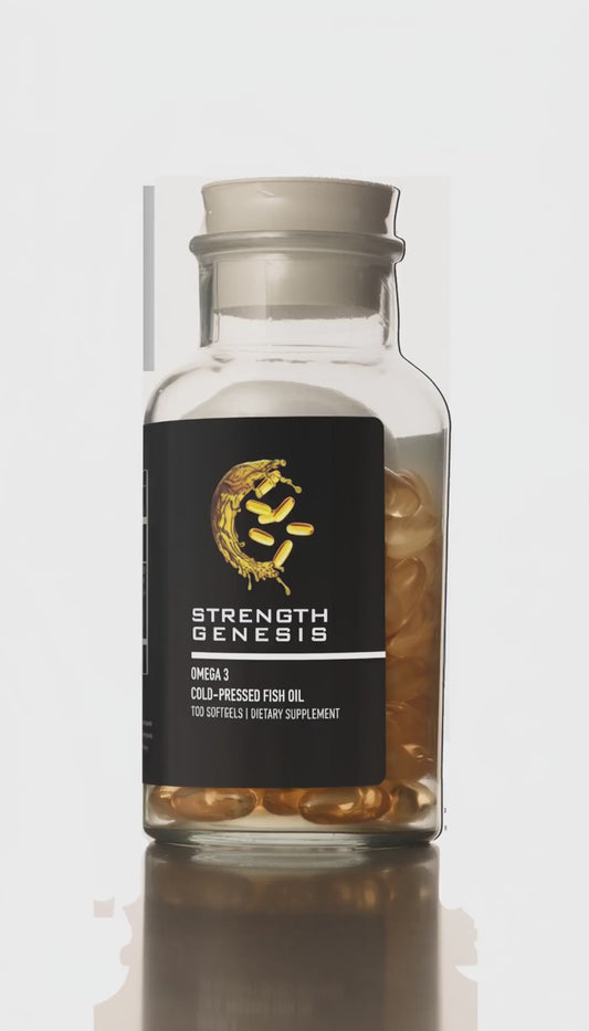 Omega 3 Pharmaceutical Grade, Molecularly Distilled Cold Processed Fish Oil